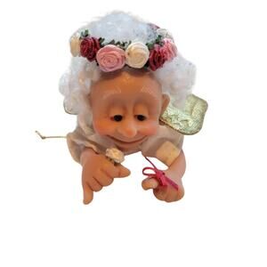 RARE Goebel Richard Simmons Reminder Angel Figurine You Are As Young As you Feel
